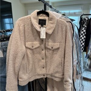 Sanctuary Cream Teddy Jacket